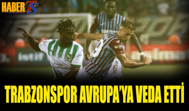 Trabzonspor Avrupa'ya Penaltılarla Veda Etti