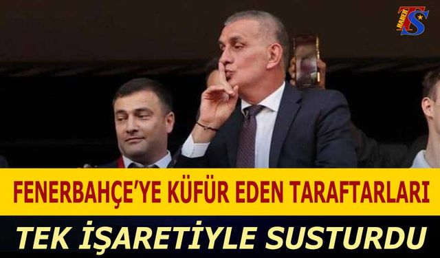 İbrahim Hacıosmanoğlu Fenerbahçe'ye Küfür Eden Taraftarları Susturdu