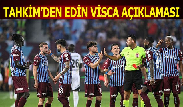 Tahkim'den Edin Visca Açıklaması