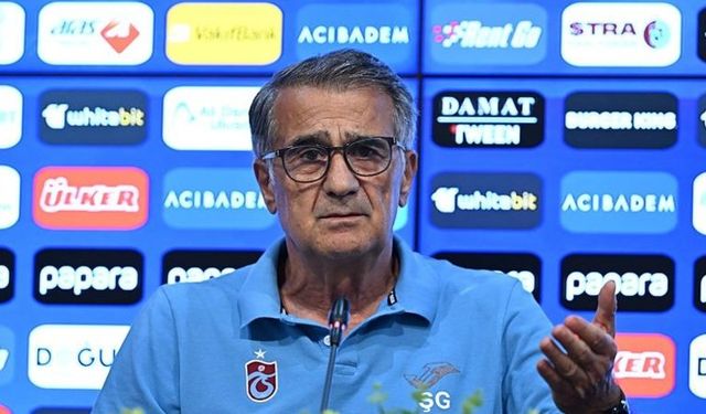 Şenol Güneş: Trabzonspor'da Artık Yokluk Yok Varlık Var