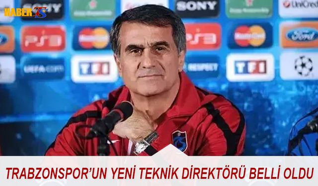 Trabzonspor'un Yeni Teknik Direktörü Belli Oldu