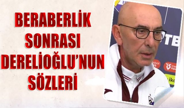 Eyüpspor Trabzonspor Beraberliği Sonrası İhsan Derelioğlu'nun Sözleri