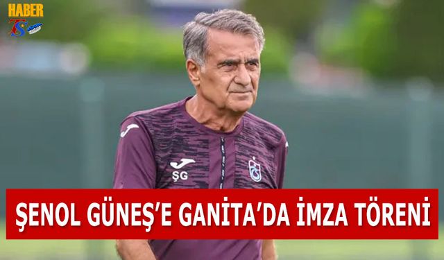 Ganita'da Şenol Güneş'e İmza Töreni