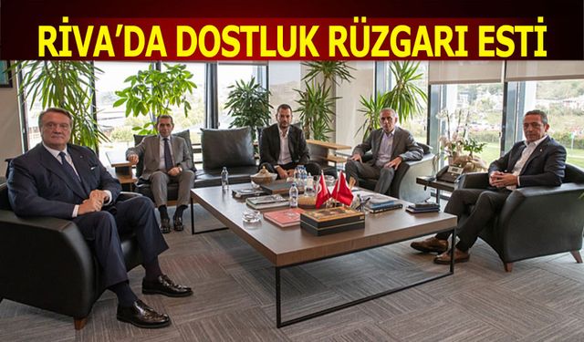 Riva'da Dostluk Rüzgarı Esti