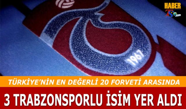 Türkiye'nin En Değerli Yerli 20 Forveti Arasında 3 Trabzonsporlu Var