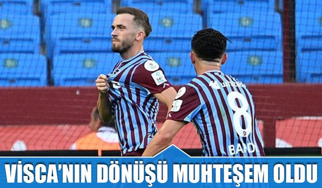 Edin Visca'nın Dönüşü Muhteşem Oldu