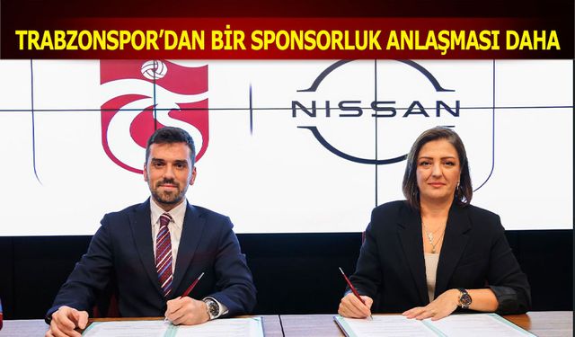 Trabzonspor Bir Sponsorluk Anlaşması Daha İmzaladı