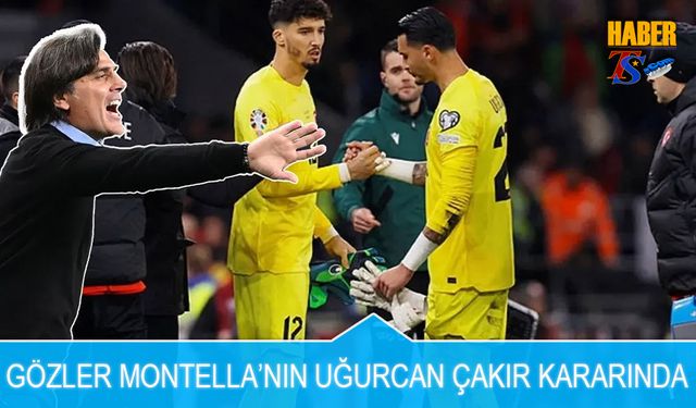 Gözler Montella'nın Uğurcan Çakır Kararında