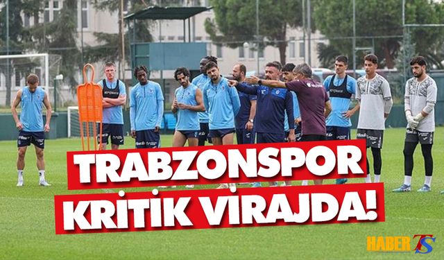 Trabzonspor'da Kritik 4 Karşılaşma