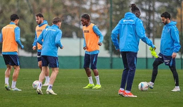 Trabzonspor'un Adana Demirspor Maçı Hazırlıkları Devam Ediyor