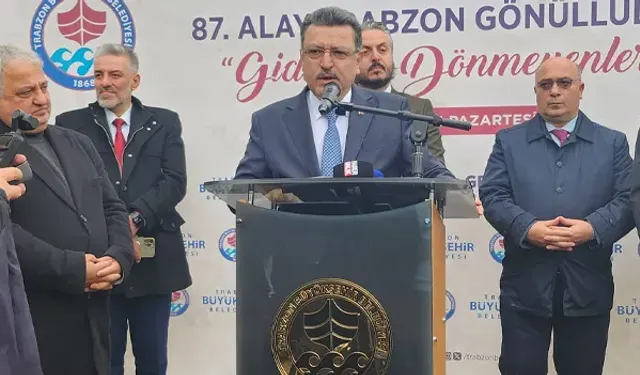 Trabzon'da Balkan Harbi 87. Alay Gönüllüleri Anıldı.