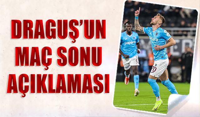 Alanyaspor Trabzonspor Karşılaşması Sonrası Draguş'un Açıklamaları