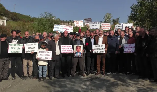 Araklı Taşönü’nde Çöp Tesisine Karşı Tepki Büyüyor: “Yaşam Çekilmez Hale Geldi”