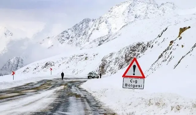 Meteoroloji’den Doğu Karadeniz ve Doğu Anadolu İçin Çığ Uyarısı