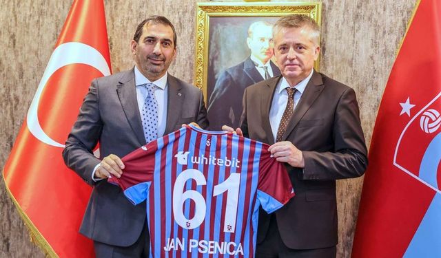 Slovakya Büyükelçisi Jan Pšenica’dan Trabzonspor’a Ziyaret