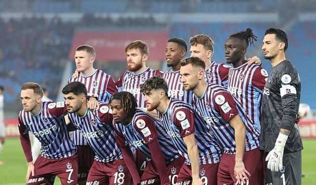 Trabzonspor İdeal 11'i Oluşturamadı