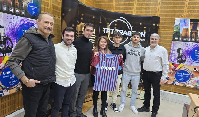 Avrupa’da Söz Sahibi Trabzonspor U19 Takımı TRT Radyo’da