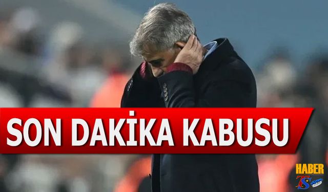 Trabzonspor’da Son Dakika Kabusu: 7 Puan Kaybedildi