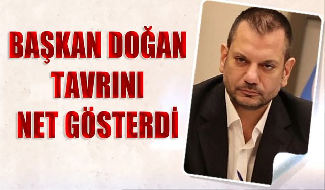 Trabzonspor Başkanı Ertuğrul Doğan Tavrını Net Ortaya Koydu