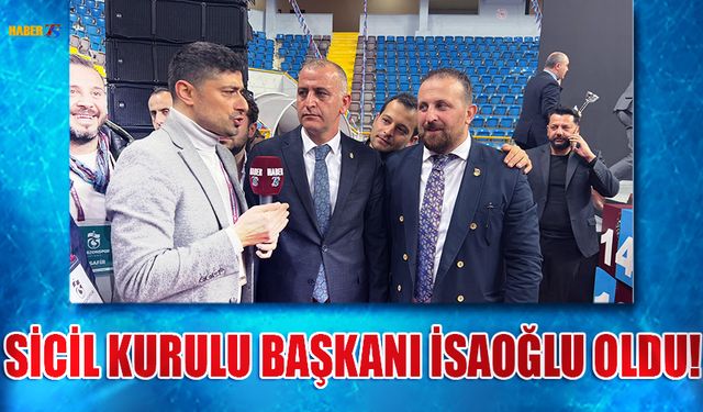 Trabzonspor Sicil Kurulu Başkanı Serdar İsaoğlu Oldu