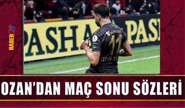 Ozan Tufan'ın Maç Sonu Açıklamaları