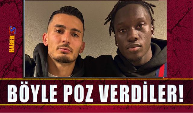 Uğurcan ve Mendy'den Maç Sonu Pozu