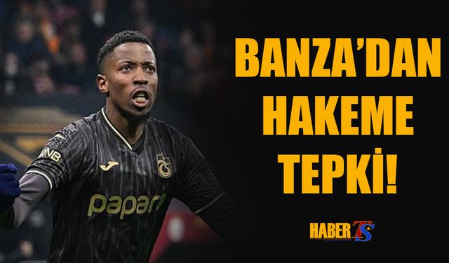 Simon Banza'dan Hakem Tepkisi!