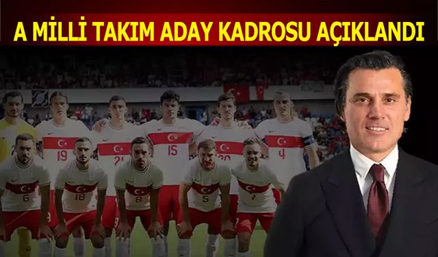 A Milli Takım Kadrosu Açıklandı: Trabzonspor’dan Tek İsim Çağrıldı