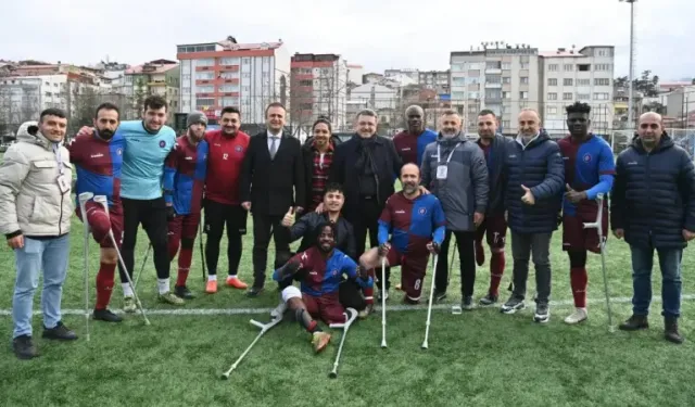 Trabzon Büyükşehir Belediyesi Ampute Futbol Takımı’ndan Farklı Galibiyet!