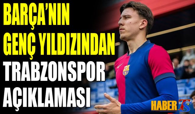 Barcelonalı Eman Kospo: “Trabzonspor’a Büyük Saygı Duyuyoruz”