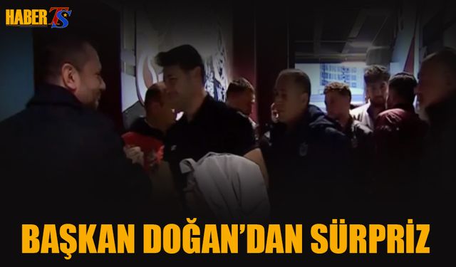 Başkan Doğan Yarı Final Öncesi Futbolcuları Karşıladı