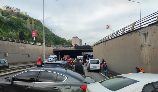 Trabzon’da Zincirleme Trafik Kazası: 16 Yaralı