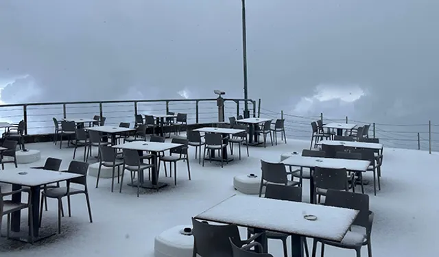 Akdeniz’de Kar Sürprizi! Antalya'da Mayıs Sonunda Beyaz Örtü