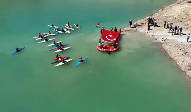 Artvin Yusufeli Barajı’nda Kano ve Rafting Coşkusu