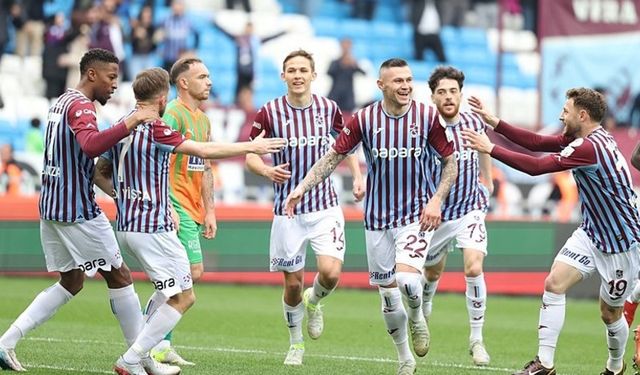 Trabzonspor’da 15 Farklı Oyuncu Skora Katkı Verdi