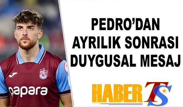 Pedro Malheiro’dan Duygusal Veda