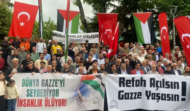Trabzon'da Gazze İçin Yürüyüş: "Bu Bir Vicdan Seferberliğidir"