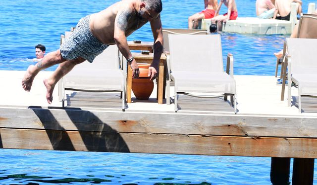 Ümit Karan Bodrum’da Yaz Tatilinde Görüntülendi