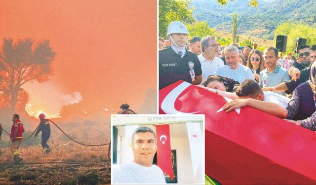 Ödemiş Yangınında Bir Acı Kayıp Daha: Ragıp Şahin Hayatını Kaybetti