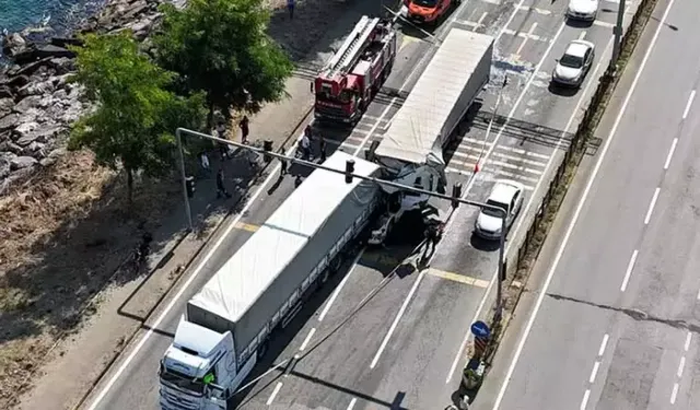Karadeniz Sahil Yolu’nda Zincirleme Kaza: 1 TIR Şoförü Hayatını Kaybetti