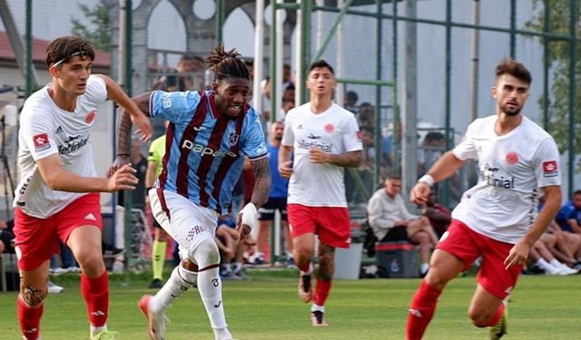 Trabzonspor Hazırlık Kampını 5 Maçla Tamamladı
