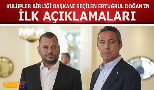 Ertuğrul Doğan, Kulüpler Birliği Vakfı'nın Yeni Başkanı Oldu