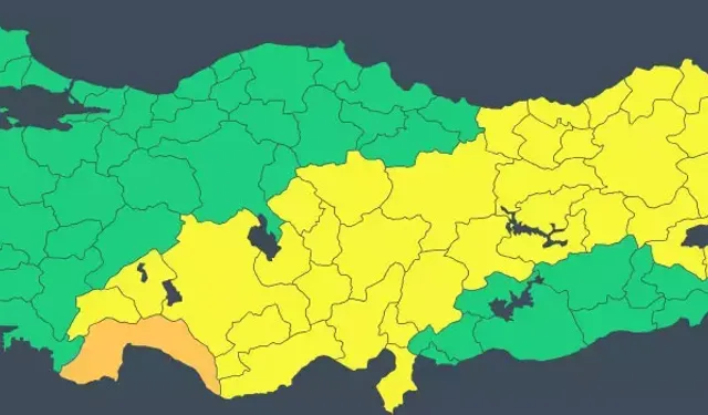 36 İl İçin Sağanak ve Fırtına Uyarısı: Meteoroloji Alarm Verdi