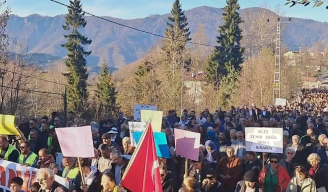 Artvin Murgul’da Siyanüre Hayır Yürüyüşü Düzenlendi