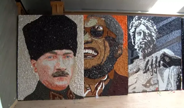 Serkan Şerefhanoğlu Atıklarla Sürdürülebilir Sanat Üretiyor