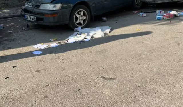 Ankara Keçiören’de Freni Patlayan Kamyon 4 Araca Çarptı