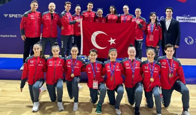 Türk Sporcular Avrupa Cimnastik Şampiyonasında Parladı