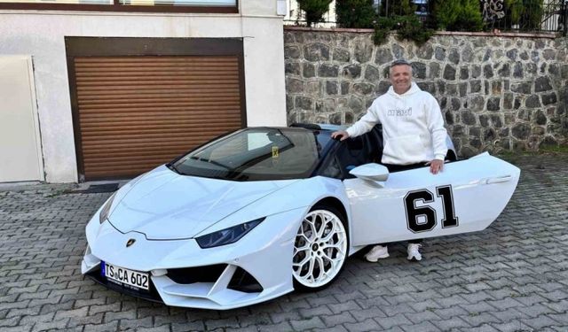 Trabzon’da Köy Yollarında Lamborghini Sürprizi