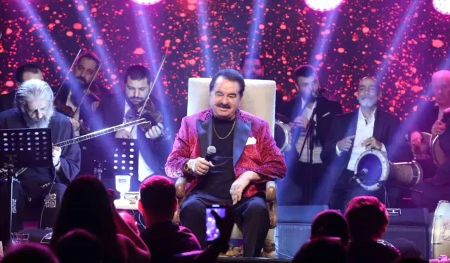 İbrahim Tatlıses 50 Yıl Sonra Kayseri’de Sahne Aldı