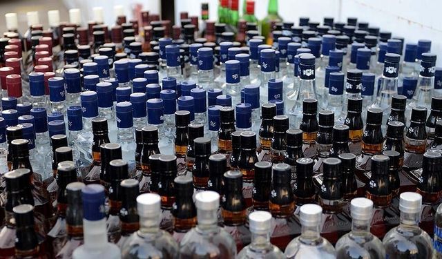 81 İlde Kaçak İçki Operasyonu: 179 Şüpheliye Adli İşlem
